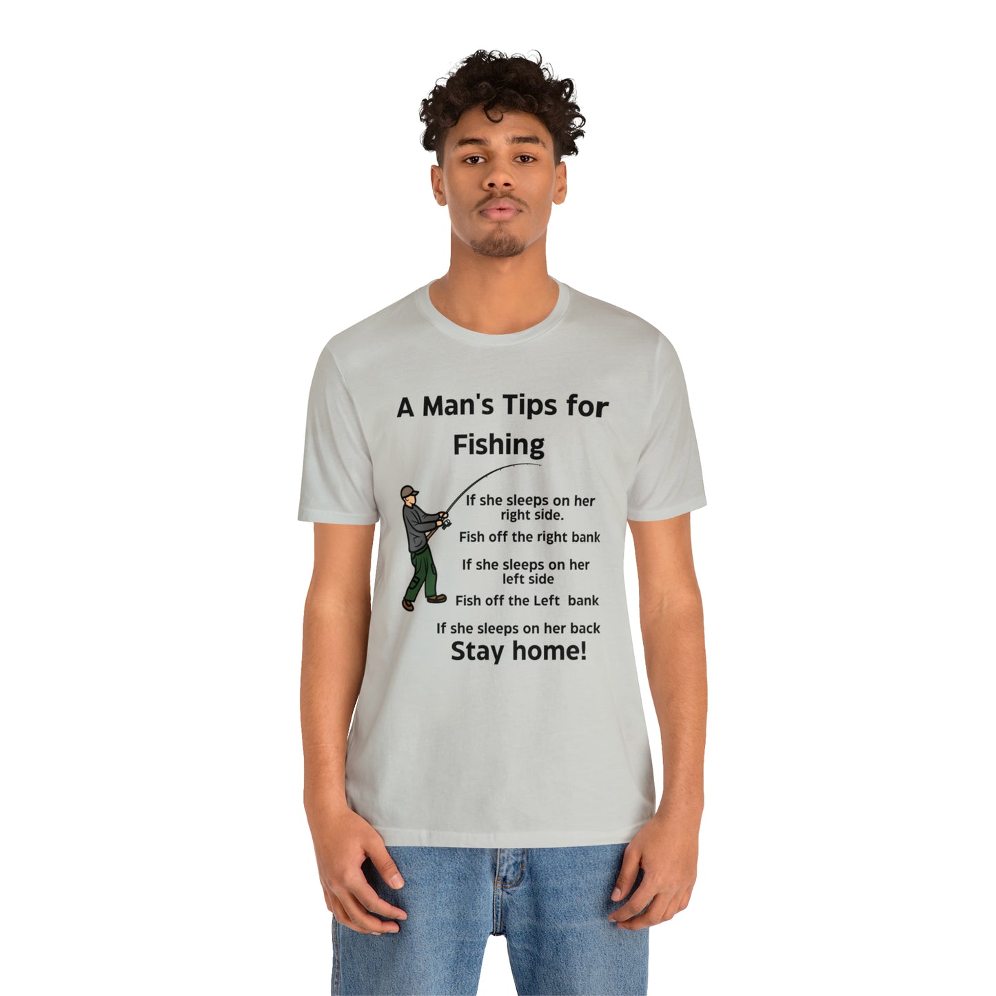 Fishing Tips Unisex Jersey Short Sleeve Tee