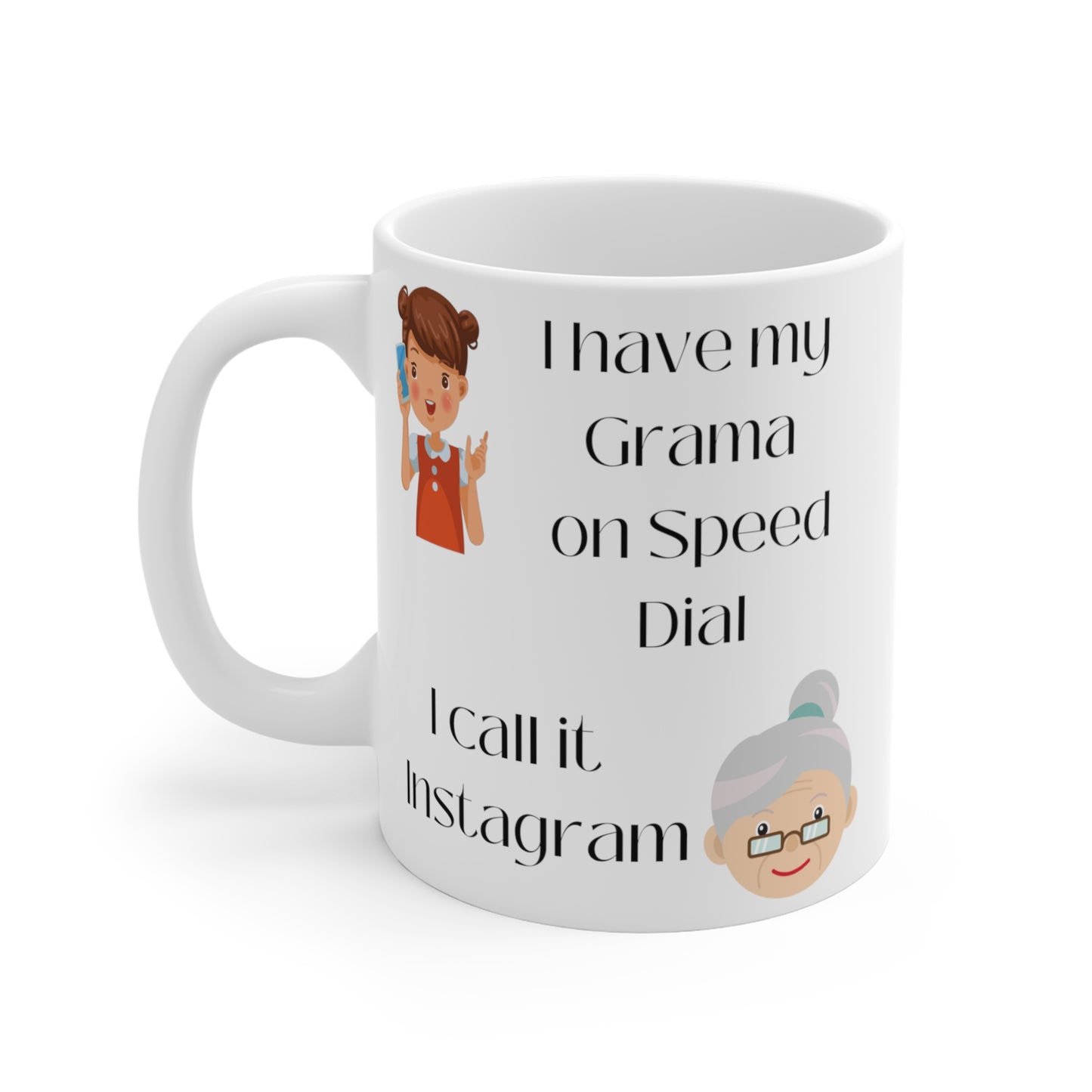 Granddaughter Instagram Coffee Mug