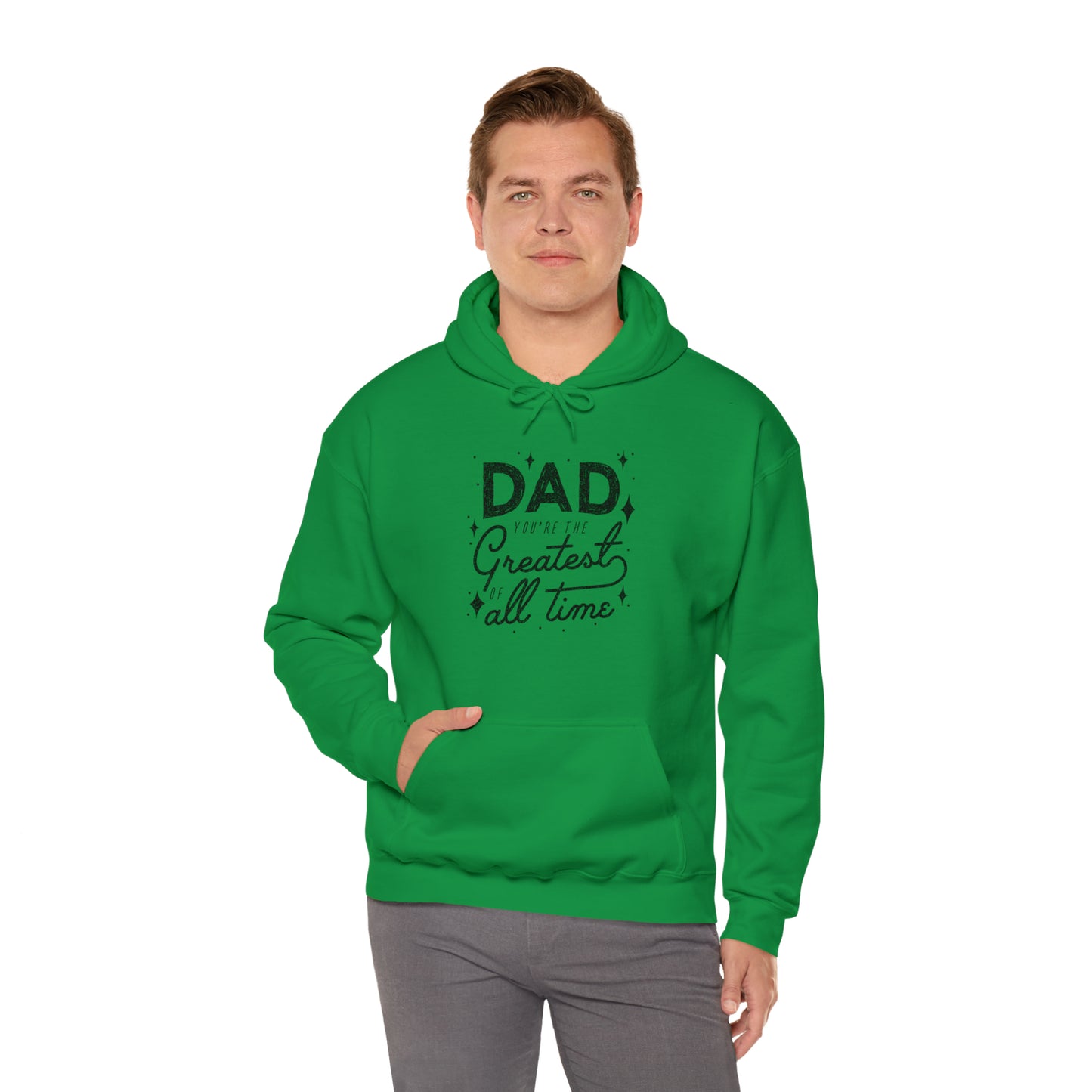 Greatest Dad, More than planting a Seet Hooded Sweatshirt