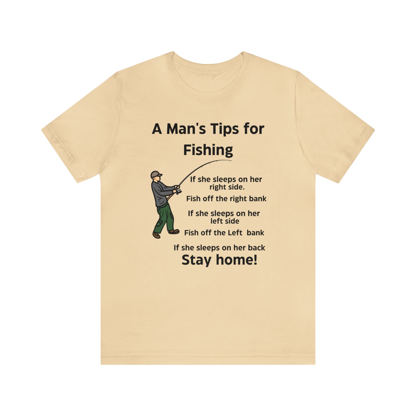 Fishing Tips Unisex Jersey Short Sleeve Tee