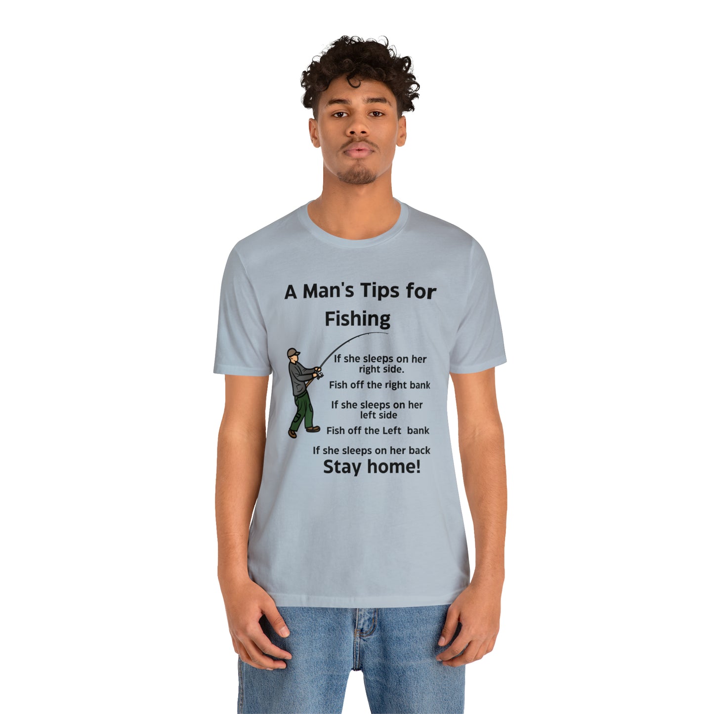 Fishing Tips Unisex Jersey Short Sleeve Tee