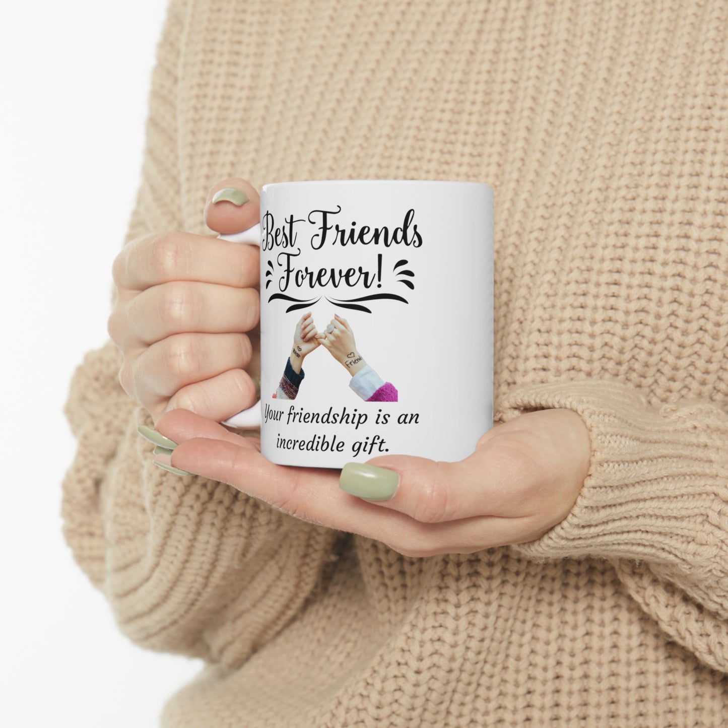 Best Friends Ceramic Mug 11oz