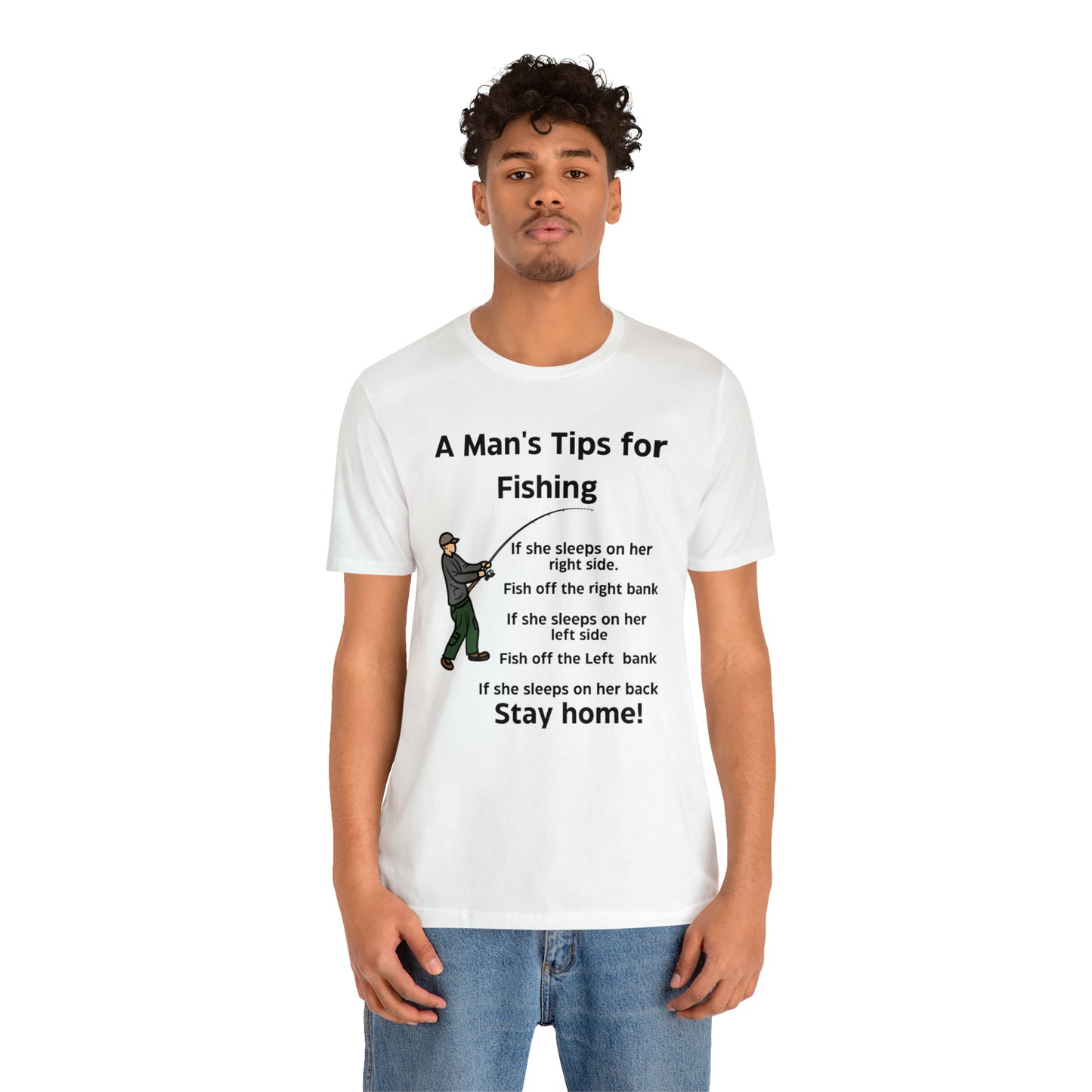 Fishing Tips Unisex Jersey Short Sleeve Tee